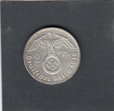 Beschrijving: 2 Mark  HINDENBURG